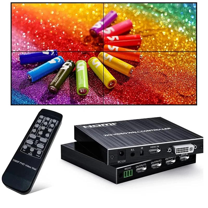 HDMI   Ʈѷ Ƽ ũ ƼĪ μ, TV ö̽ 180 ø  , 2x2, 1x4, 1x3, 2x1, 3x1, 4x1
